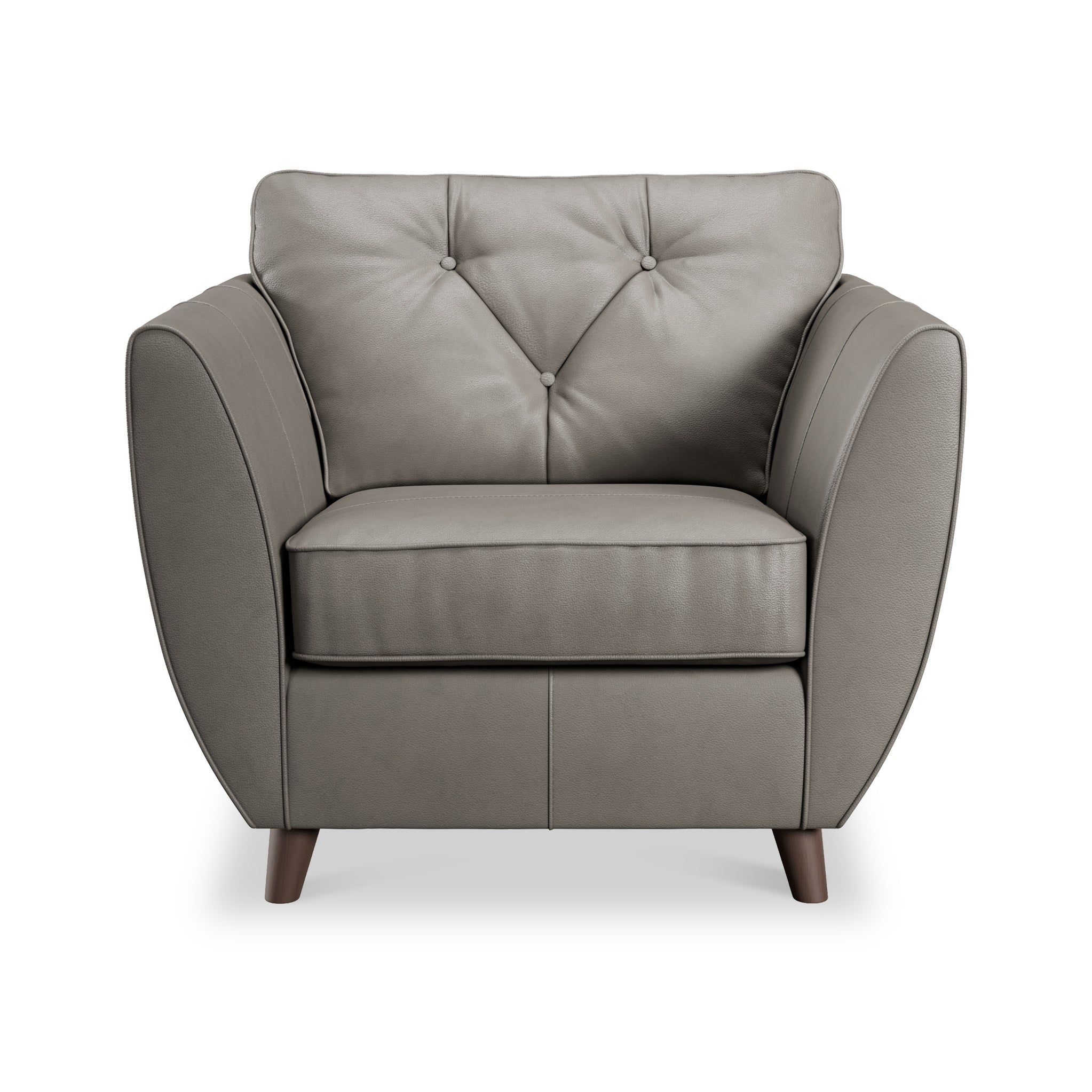 Fauteuil en cuir Edison