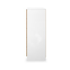 Commode à 5 tiroirs Jago à effet lattes