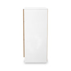 Commode profonde à 3 tiroirs effet lattes Jago