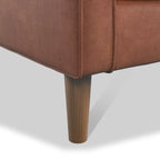 Fauteuil Jefri en similicuir