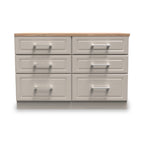 Commode large à 6 tiroirs Talland