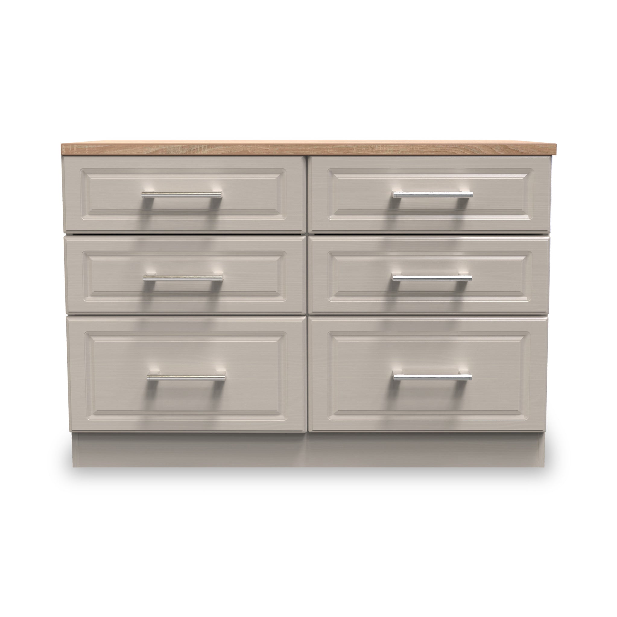 Commode large à 6 tiroirs Talland