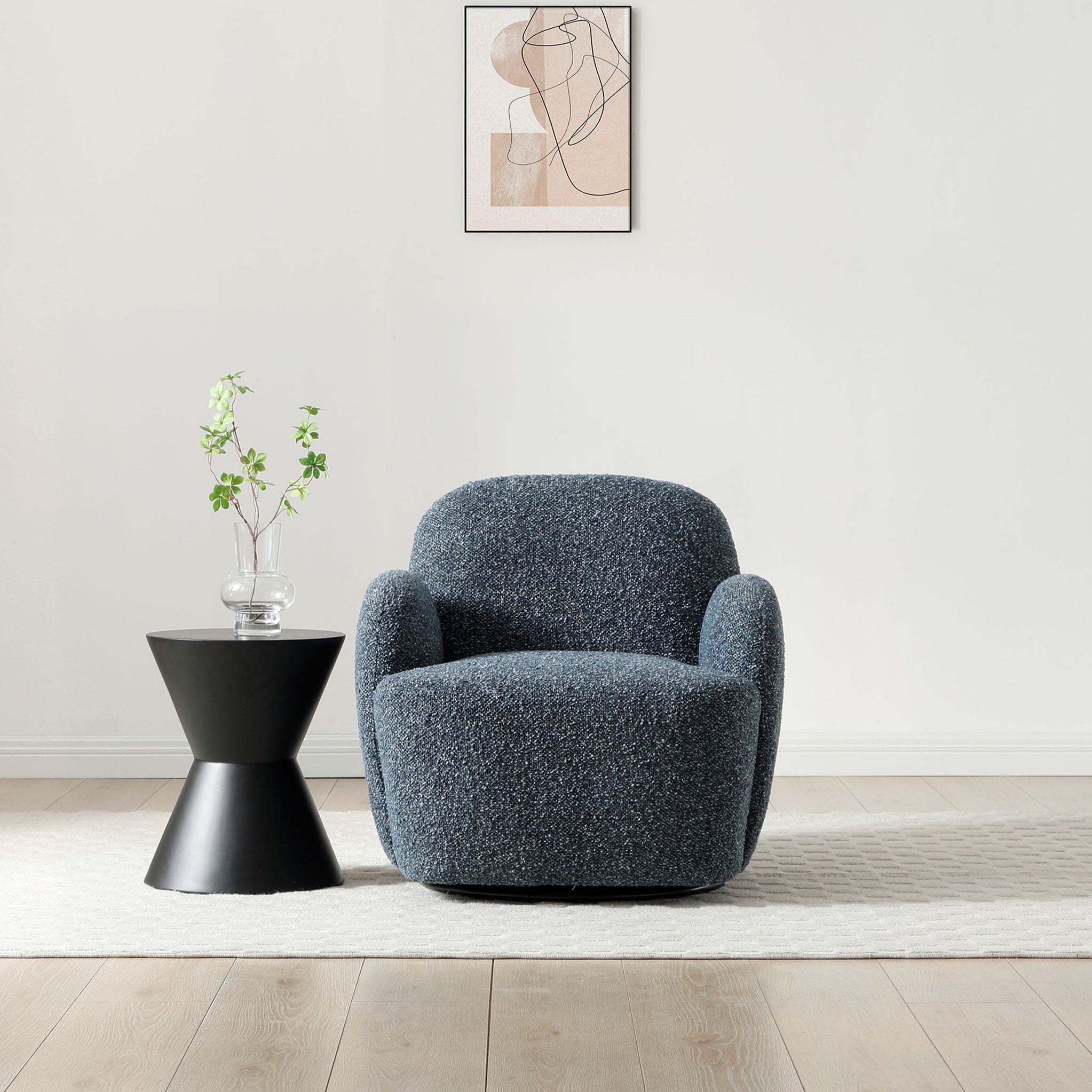 Fauteuil pivotant Portia
