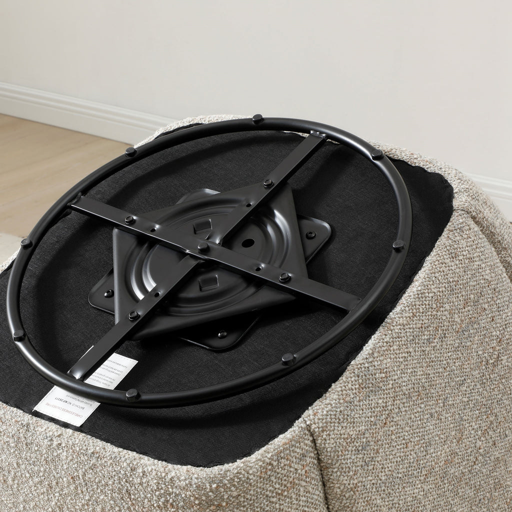 Fauteuil pivotant Portia