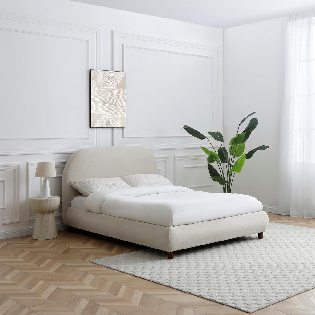 Cadre de lit rembourré Langford