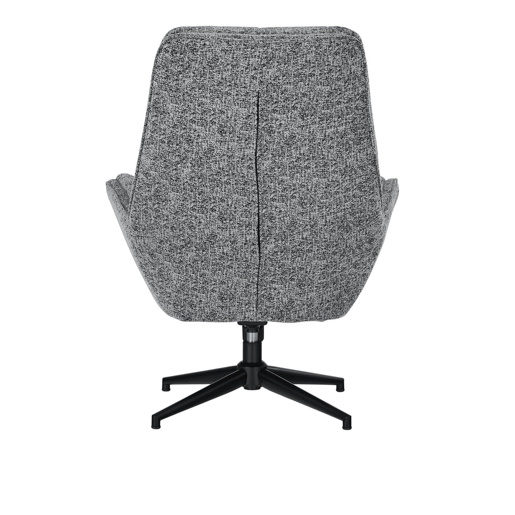 Fauteuil Otis Boucle avec repose-pieds