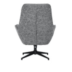 Fauteuil Otis Boucle avec repose-pieds