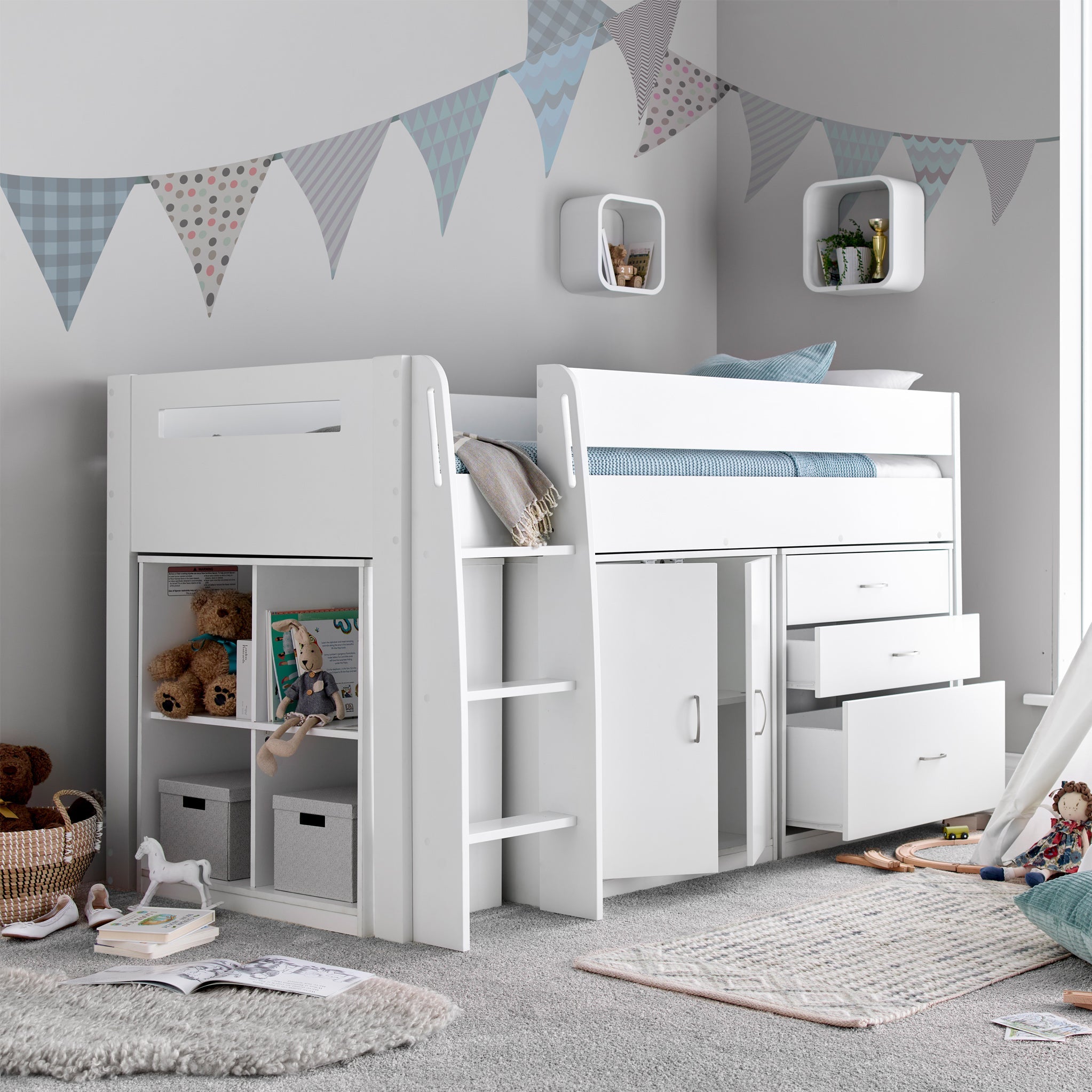 Lit mezzanine Jade simple