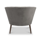 Fauteuil d'appoint en velours Hartwell