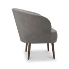 Fauteuil d'appoint en velours Hartwell