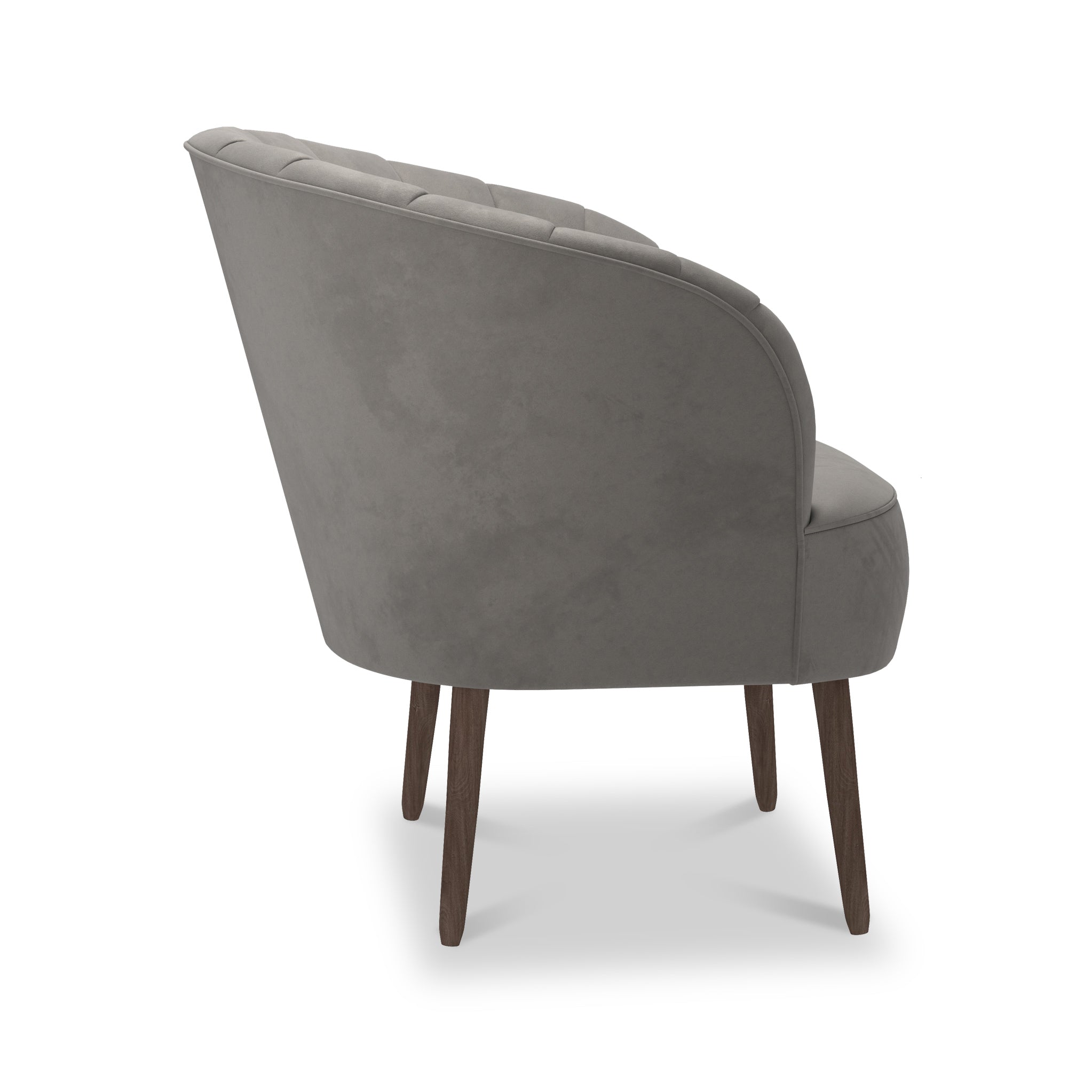 Fauteuil d'appoint en velours Hartwell