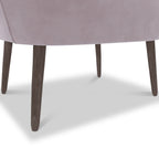 Fauteuil d'appoint en velours Hartwell