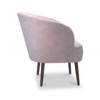 Fauteuil d'appoint en velours Hartwell