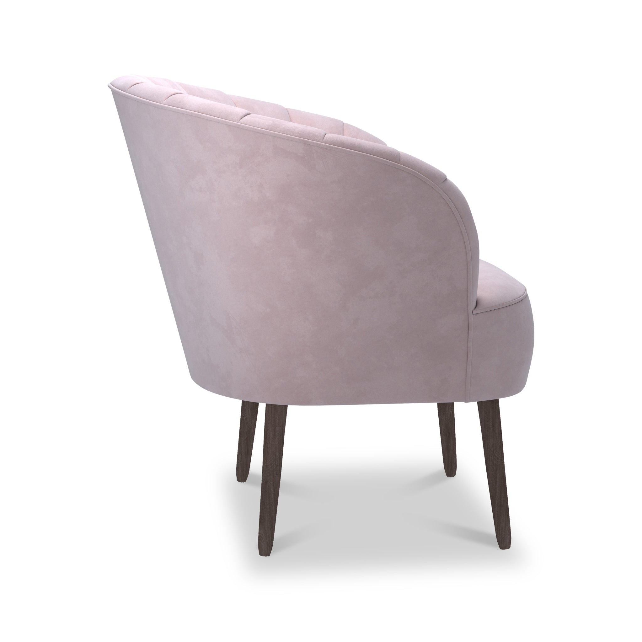 Fauteuil d'appoint en velours Hartwell