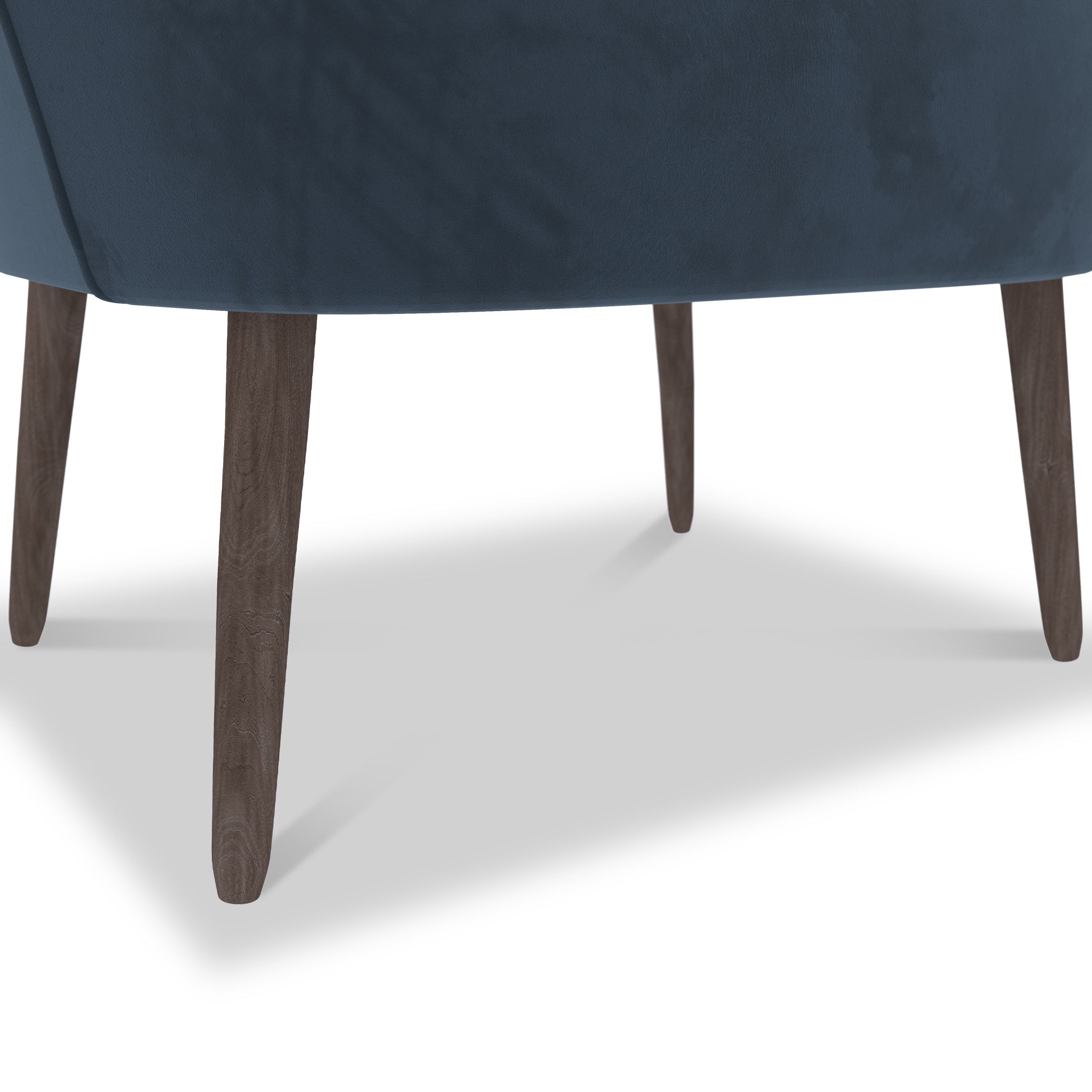 Fauteuil d'appoint en velours Hartwell