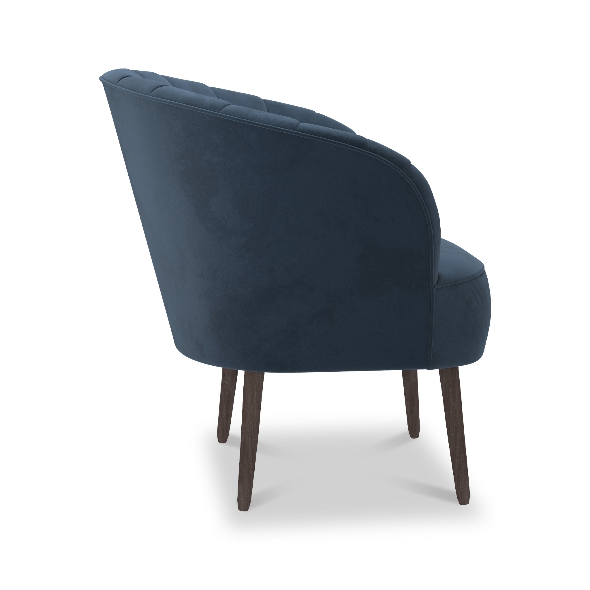 Fauteuil d'appoint en velours Hartwell