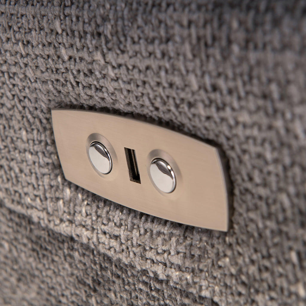 Fauteuil inclinable électrique en tissu Seville