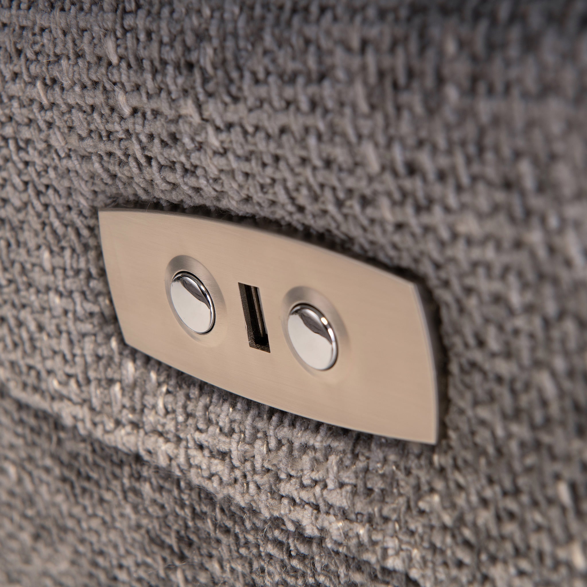 Fauteuil inclinable électrique en tissu Seville