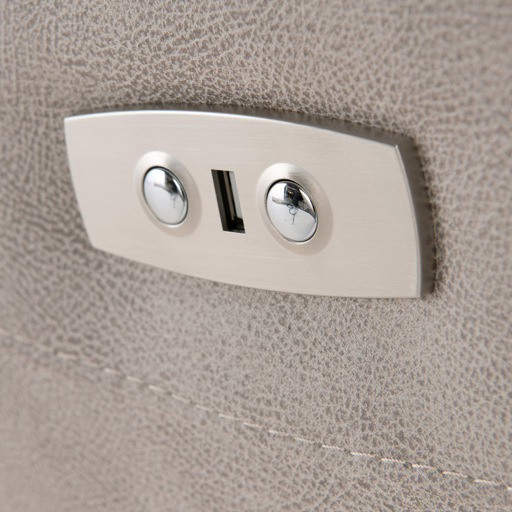 Fauteuil inclinable électrique Fraser en tissu