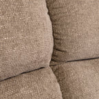 Fauteuil inclinable électrique en tissu Seville