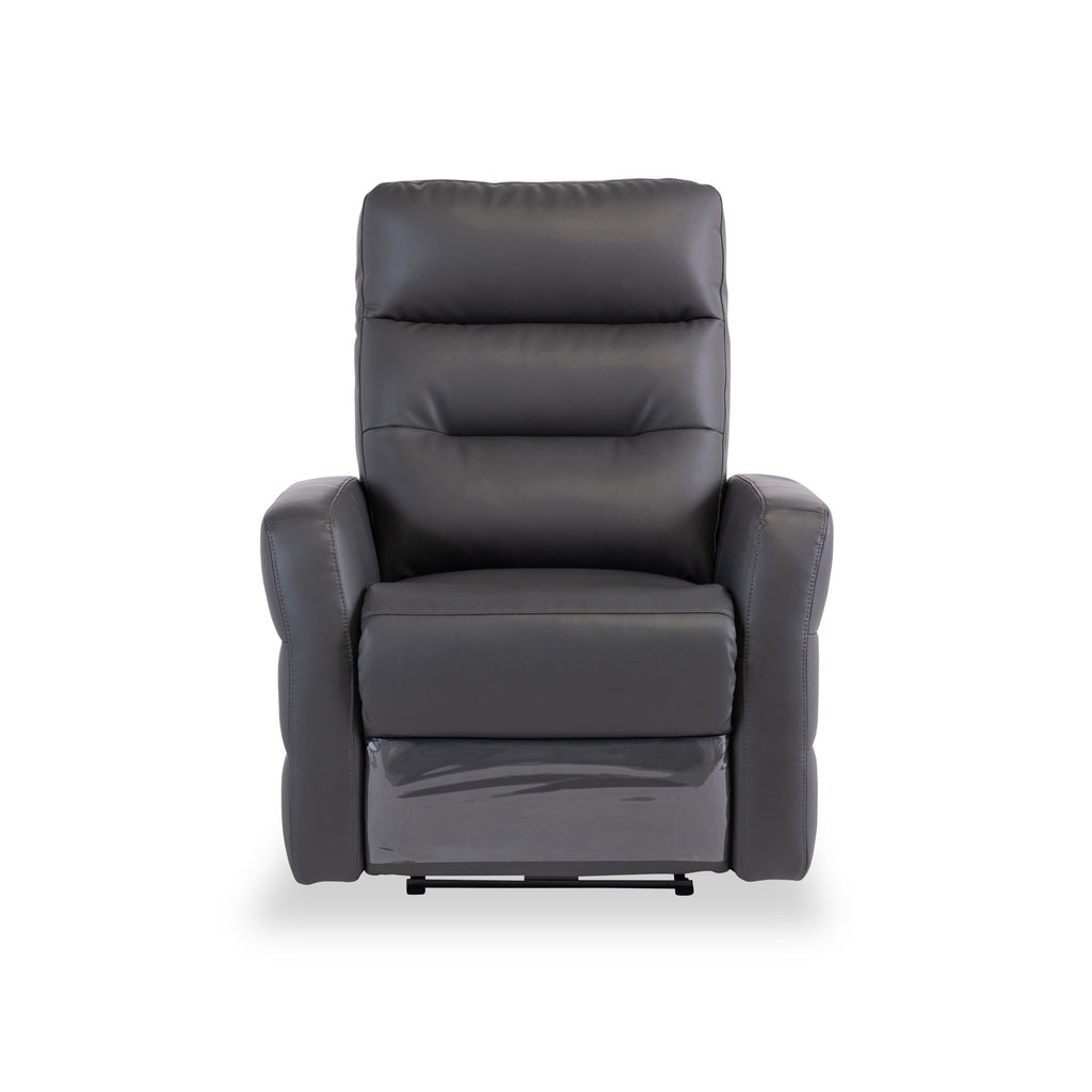 Fauteuil inclinable électrique en cuir Harlem