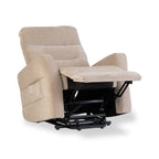 Fauteuil inclinable et relevable électrique Eldar en tissu