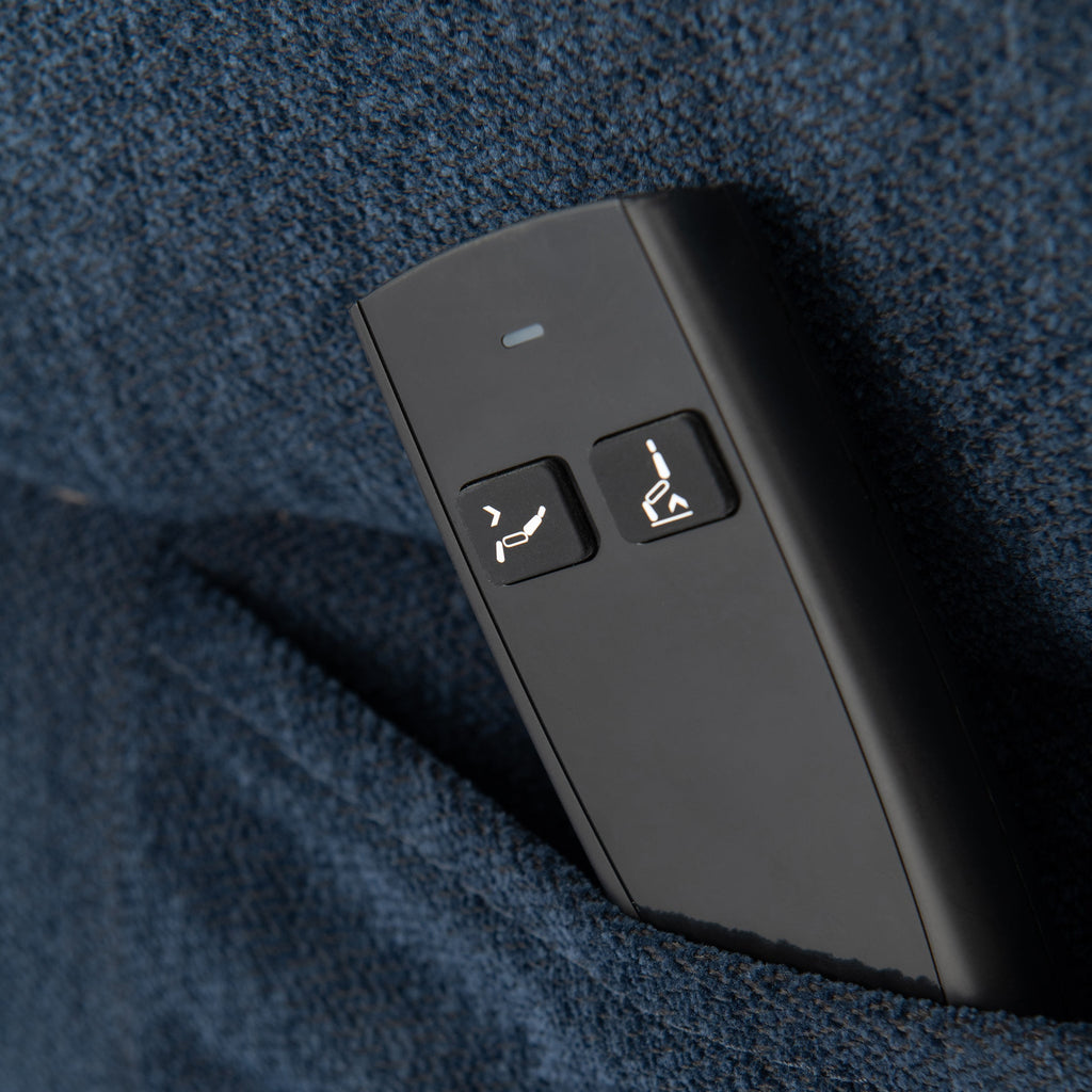 Fauteuil inclinable et relevable électrique Eldar en tissu