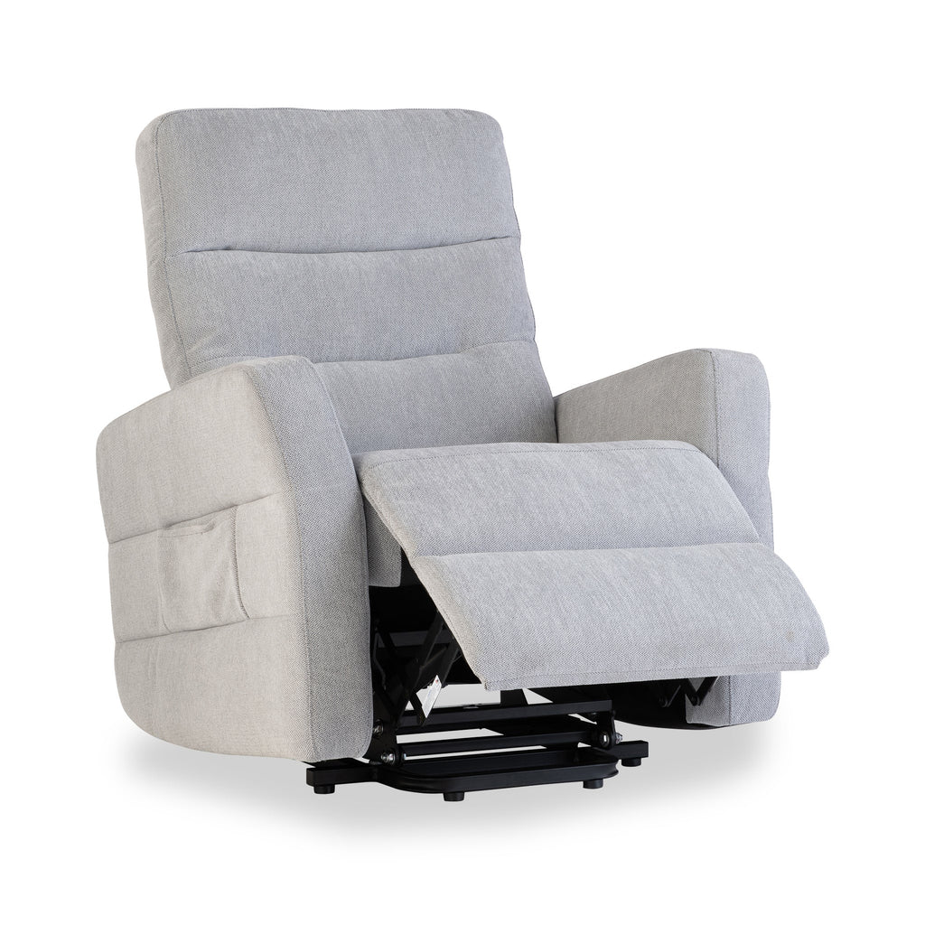 Fauteuil inclinable et relevable électrique Eldar en tissu