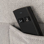 Fauteuil inclinable et relevable électrique Eldar en tissu