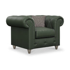 Fauteuil en cuir Everett