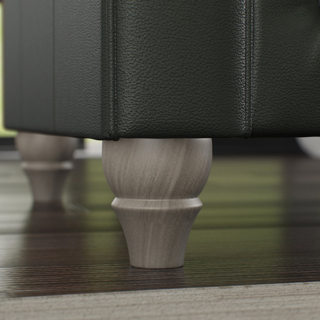 Fauteuil en cuir Everett