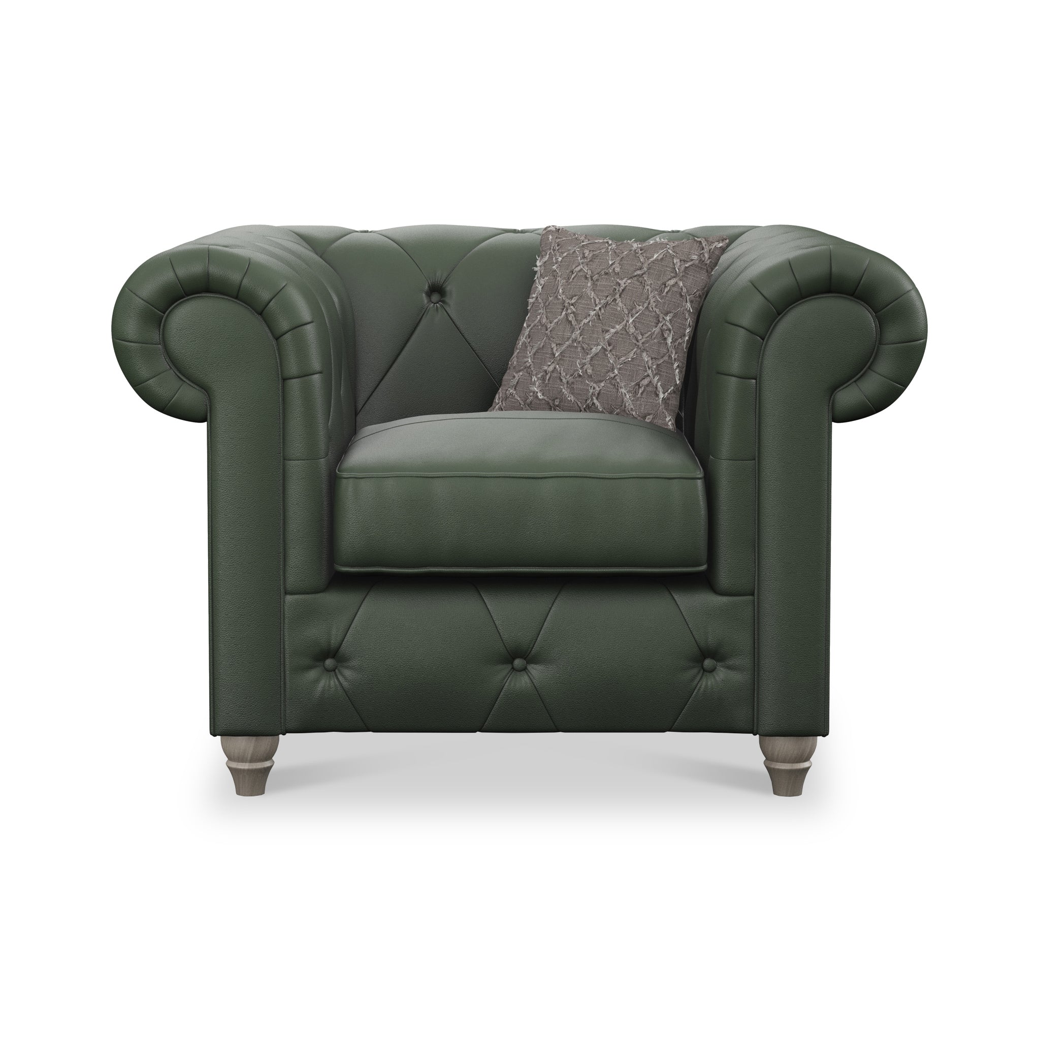 Fauteuil en cuir Everett