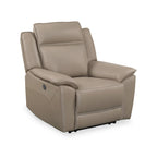 Fauteuil inclinable en cuir Alden