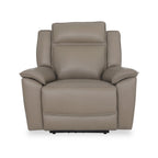 Fauteuil inclinable électrique en cuir Alden
