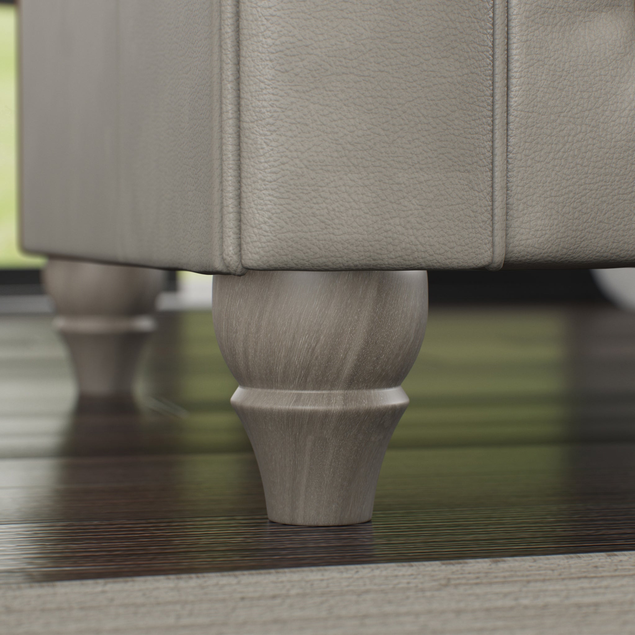 Fauteuil en cuir Everett