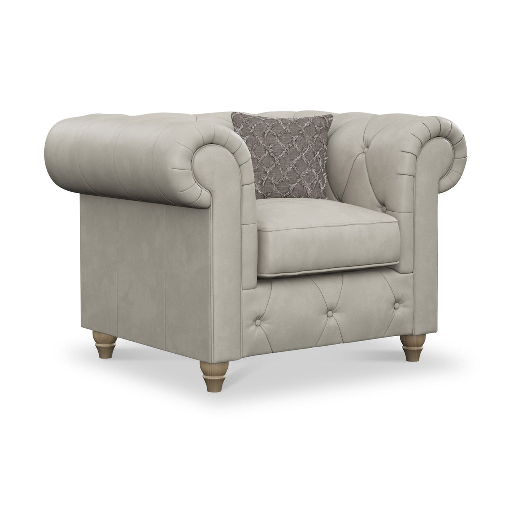 Fauteuil en cuir Everett