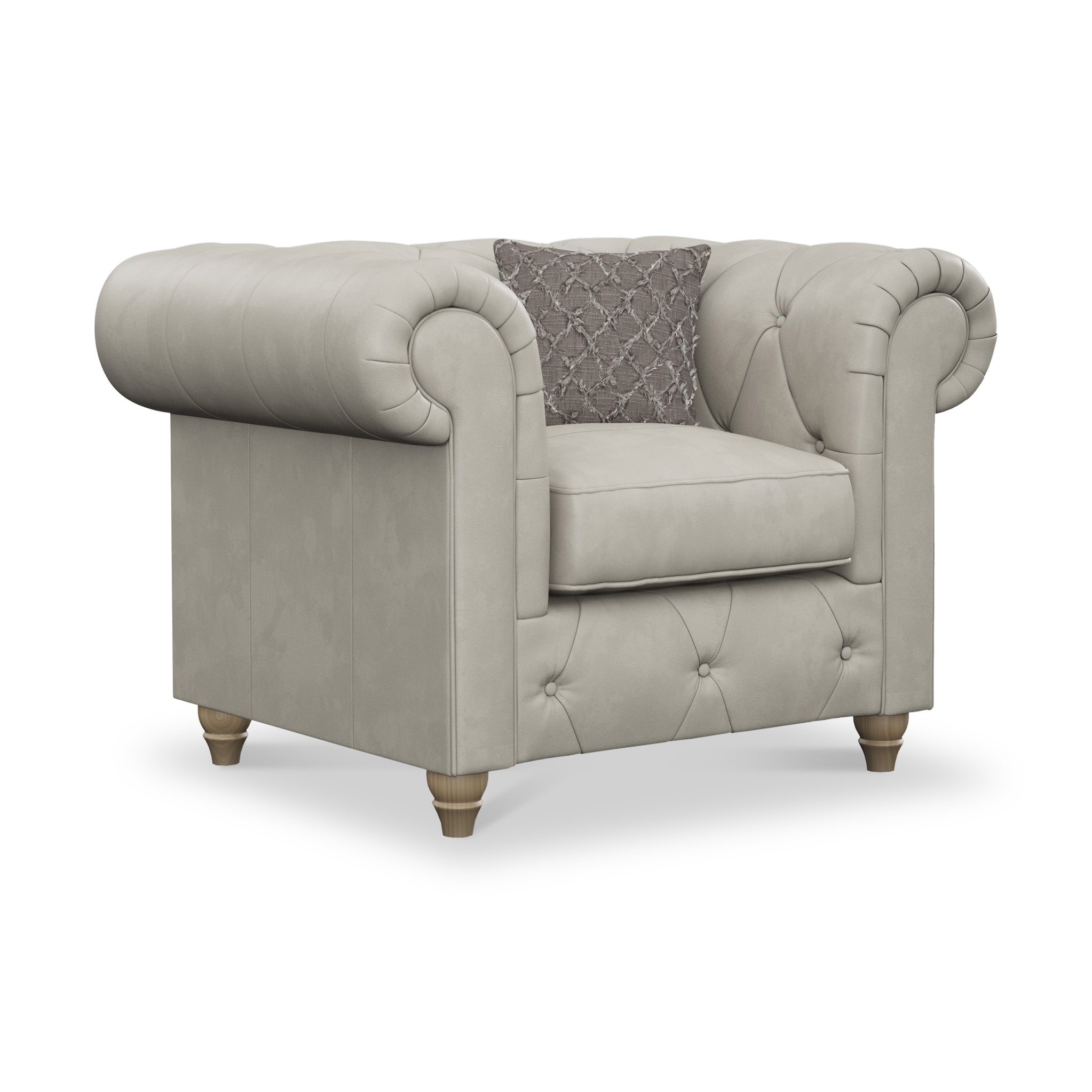 Fauteuil en cuir Everett