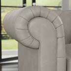 Fauteuil en cuir Everett