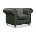Fauteuil en cuir Everett