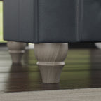 Fauteuil en cuir Everett