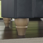 Fauteuil en cuir Everett