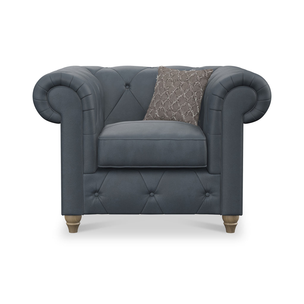 Fauteuil en cuir Everett