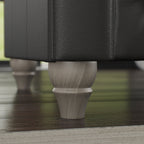 Fauteuil en cuir Everett