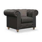 Fauteuil en cuir Everett