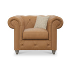 Fauteuil en cuir Everett