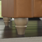 Fauteuil en cuir Everett