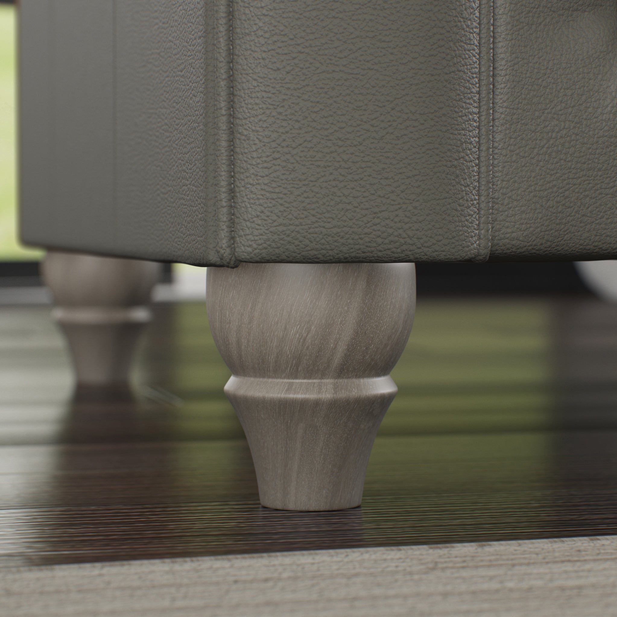 Fauteuil en cuir Everett