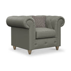 Fauteuil en cuir Everett