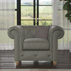 Fauteuil en cuir Everett