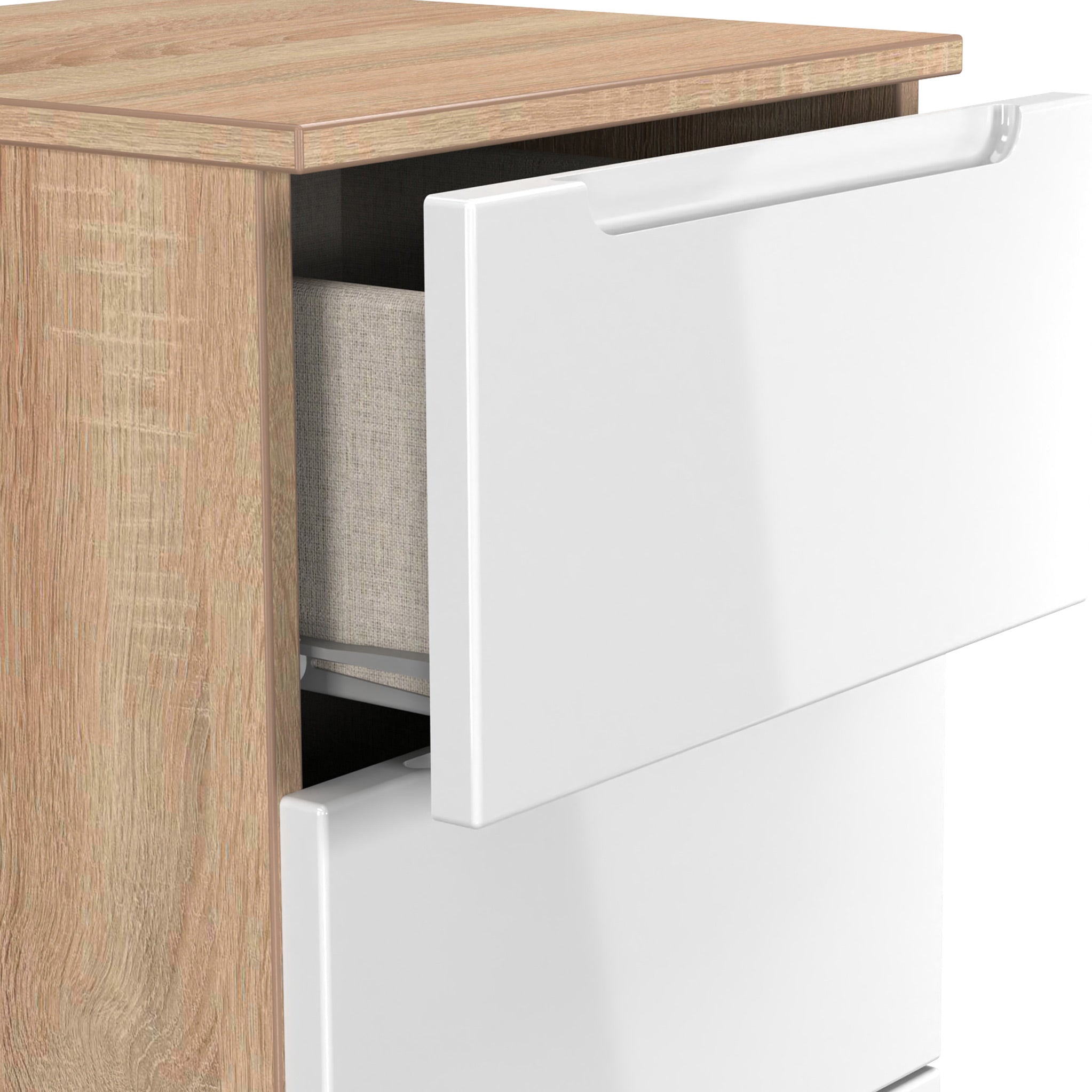 Commode haute Henshaw à 5 tiroirs